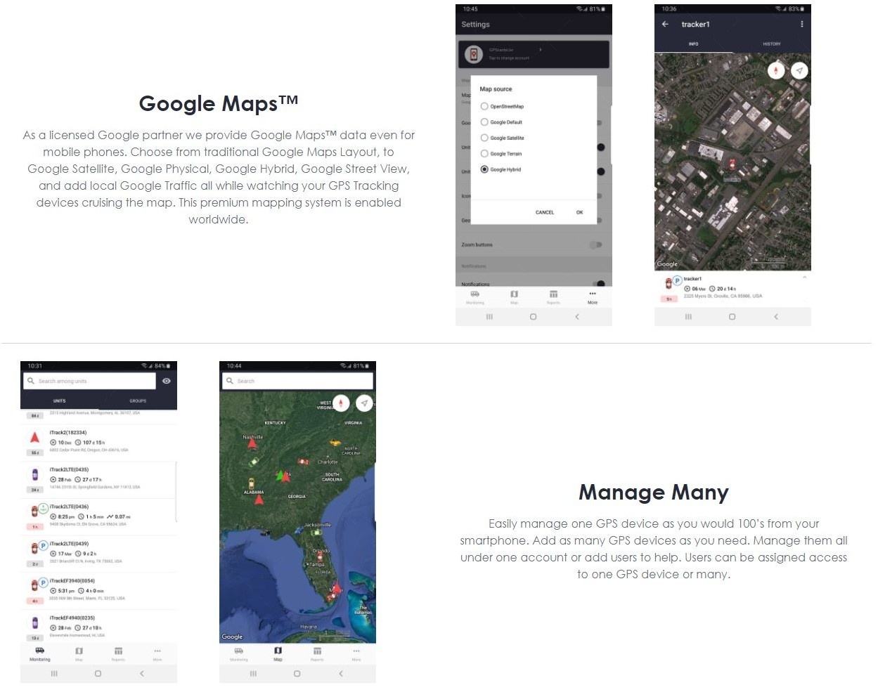 Real Time GPS Tracking Device For Mobile Transportation